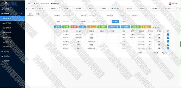 Fixed assetsPCEnd asset management