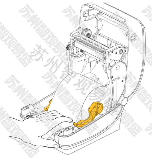 Desktop type non-metal resistantRFIDPrint internal drawingS