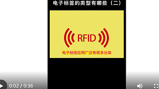 Types of RFID electronic tags